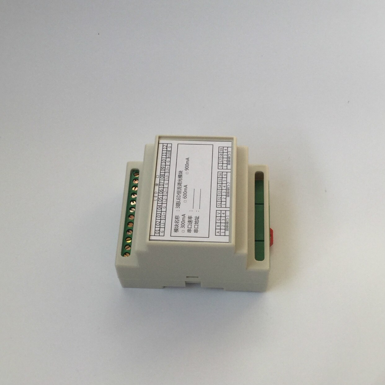 3/4 canales PWM CV Dimmer voltaje constante de alta potencia LED módulo oscurecimiento con DI RS485 Modbus RTU-para tira de LED RGBW: G HD4603