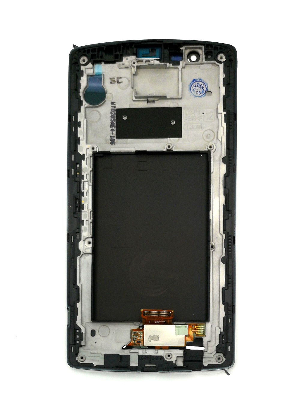 Pantalla LCD de 5,5 pulgadas para LG G4 H815 H810 H811, montaje de digitalizador con pantalla táctil con marco biselado
