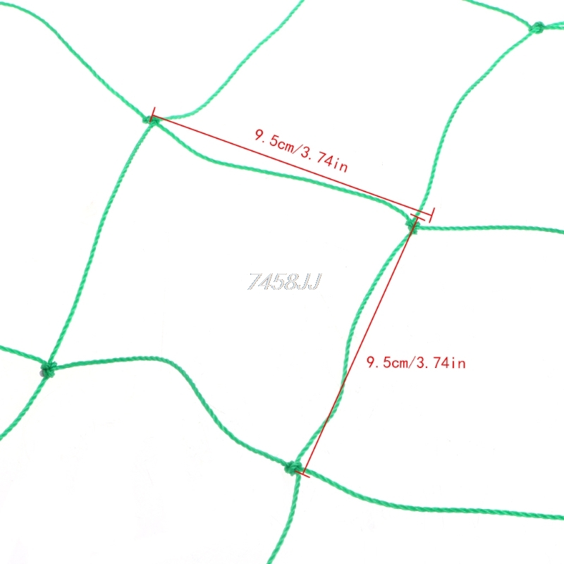 1.8 x 1.8m Nylon Trellis Netting Garden Green Support Climbing Bean Plant Nets Grow Fence