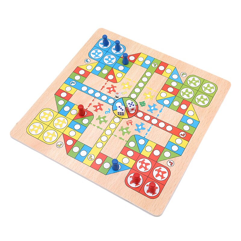 1 impostato Di Bambini Giochi di Partito Classico di Volo di Scacchi puzzle di Gioco di Volo di Scacchi famiglia festa per Bambini Del Capretto Giocattoli Gioco Da Tavolo giocattoli