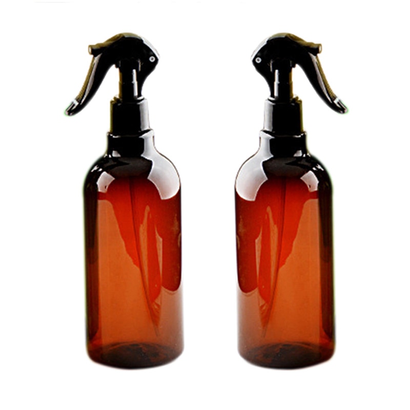 500ml Spray Flessen Trigger Sproeier Essentiële Oliën Aromatherapie Navulbare Parfum Verstuiver Parfum Flessen Met Spray Amber