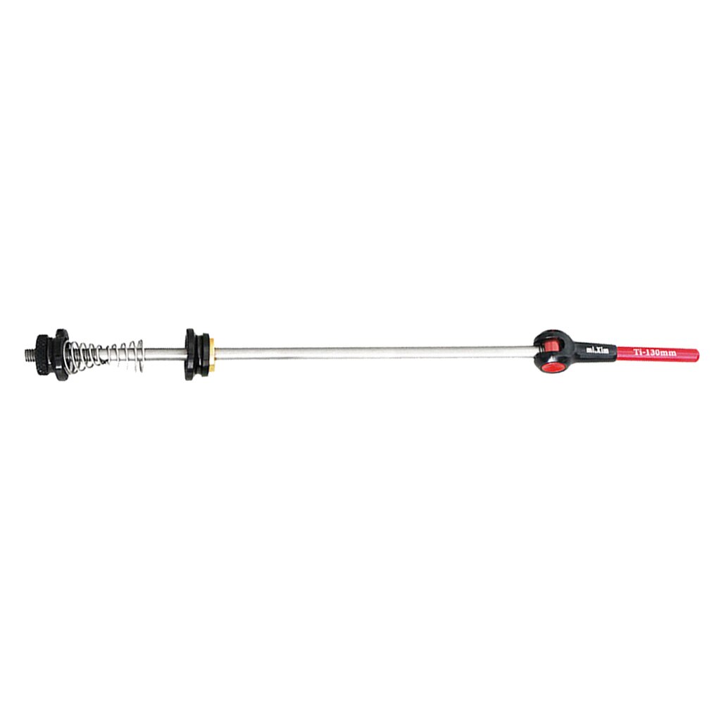 Cykel quick release aksel cykel hjul spyd for/bag mtb landevej foldecykel qr tool 74/100/130/135mm: 130mm bagpå