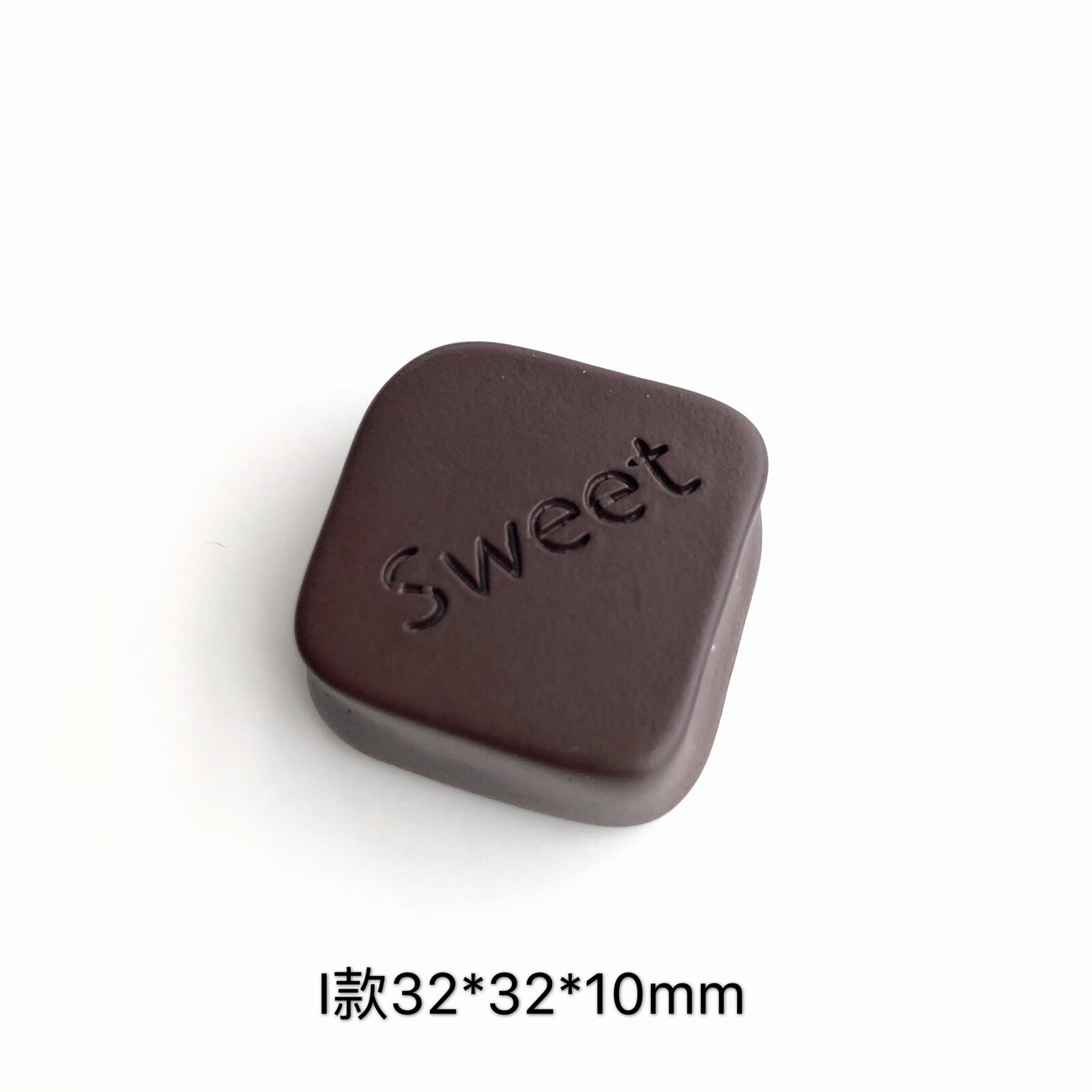 paste fridge magnet Simulation food chocolate refrigerator paste magnet candy room decoration paste note messages: 03