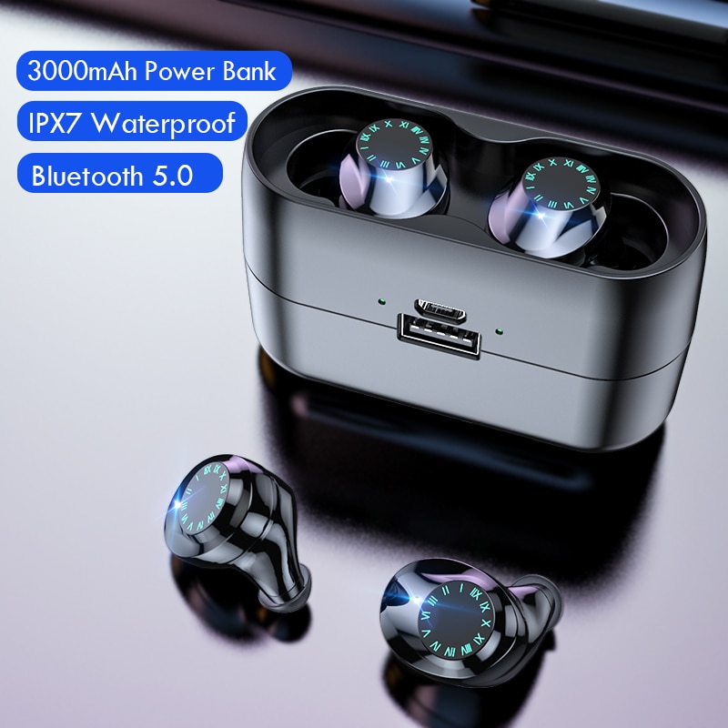 I31 TWS casque sans fil IPX7 étanche casque tactile IPX7 étanche écouteur avec LED affichage écouteur avec boîte de charge
