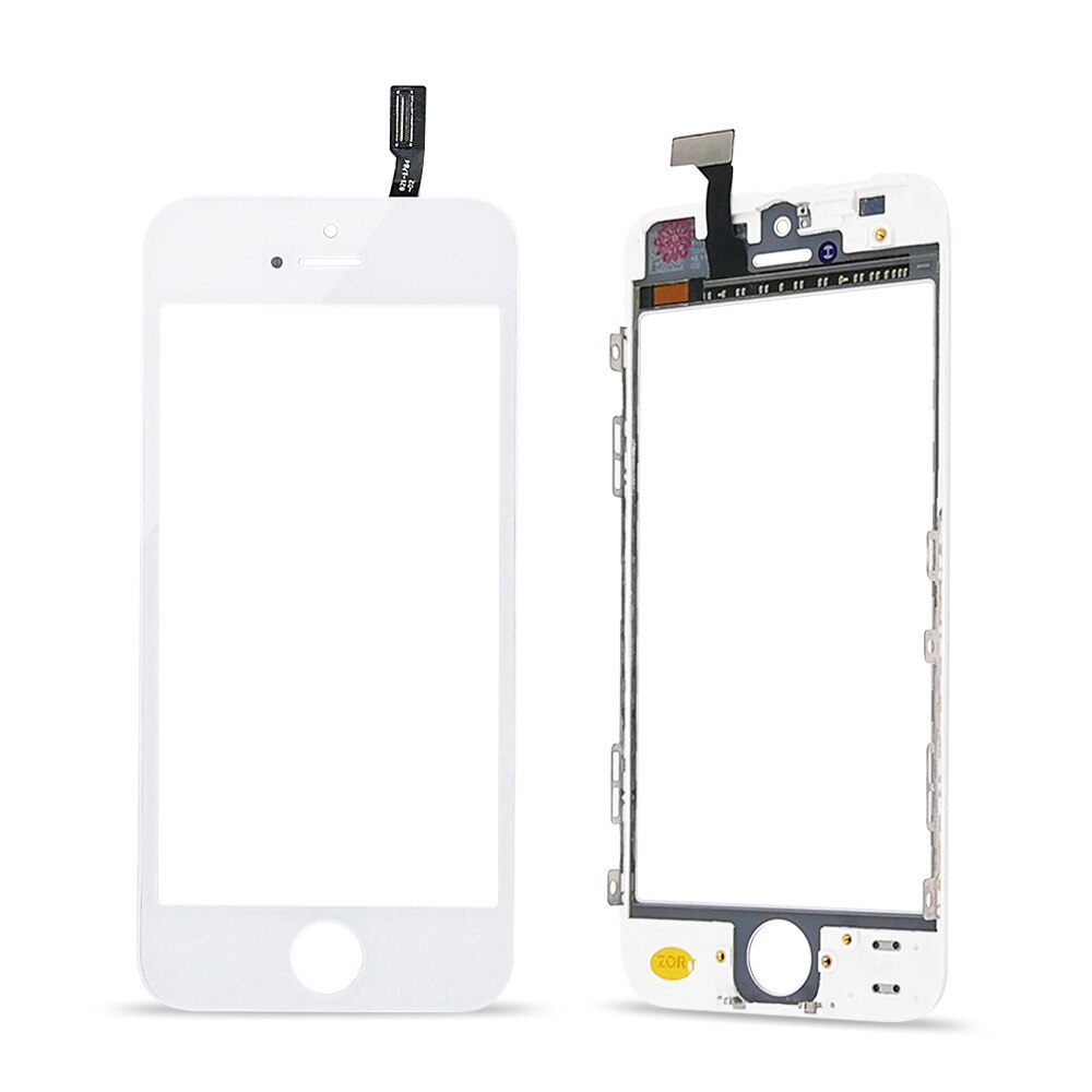 ZORWING Touch Panel For iPhone 5 5s Touch Screen Digitizer Glass Lens Sensor Replacement Parts for Iphone TouchScreen