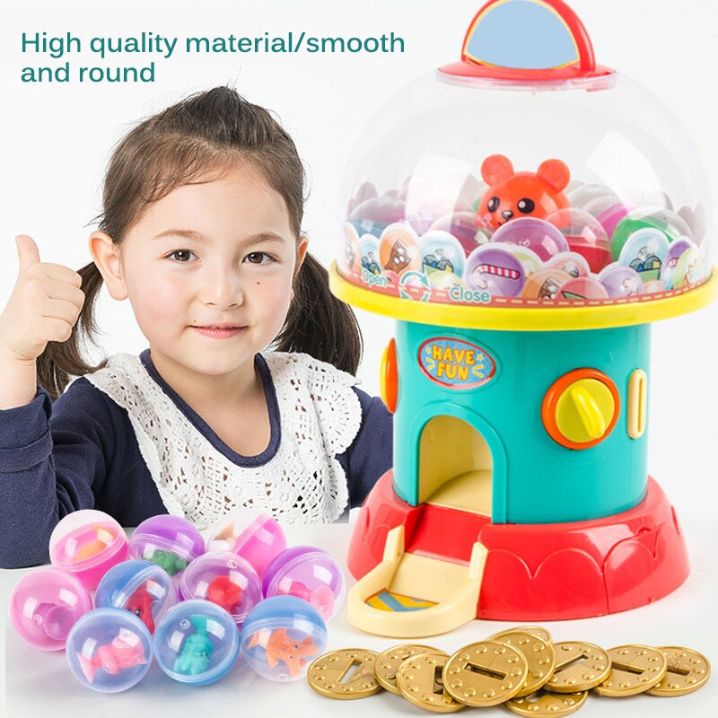 Mini Greifen Musik Clip Candy Maschine Kleine Gashapon Fang Roboter Kinder Ausbildung Puzzle Twist Candy Aktion Spielzeug Figuren