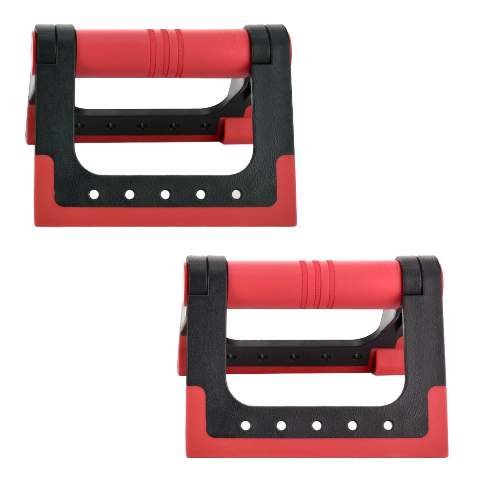 2Pcs Foldable Pushup Bar Stands Workout Strength Training Bodybuilding Equipment Muscular Training Pushup Bar Exercise