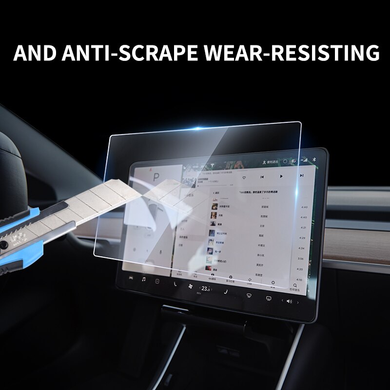 Tempered Glass for Tesla Model 3 Y Center Screen Model 3/Y 15" Touchscreen Protector Film For Tesla Model3 Screen Protecto