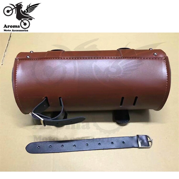 Sacoches De Selle Vintage En Cuir Marron – Universelles, Pour Moto Ou Vélo