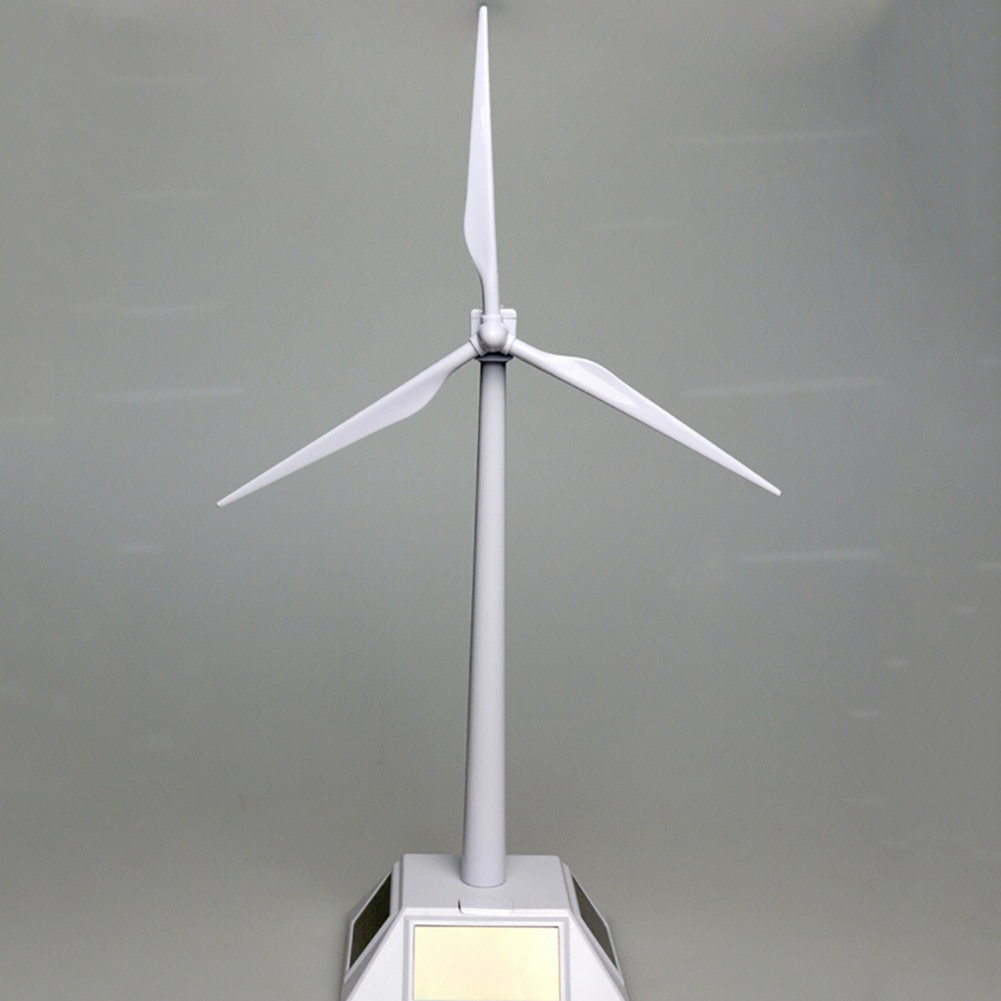 Kids Studenten Solar Windturbine Speelgoed DIY Solar Power Roterende Base Windmolen Windturbine Model Desktop Wetenschap Educatief Speelgoed