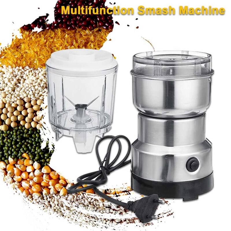 Elektrische Koffiemolen Keuken Granen Noten Bonen Kruiden Korrels Grinder Machine Multifunctionele Blender
