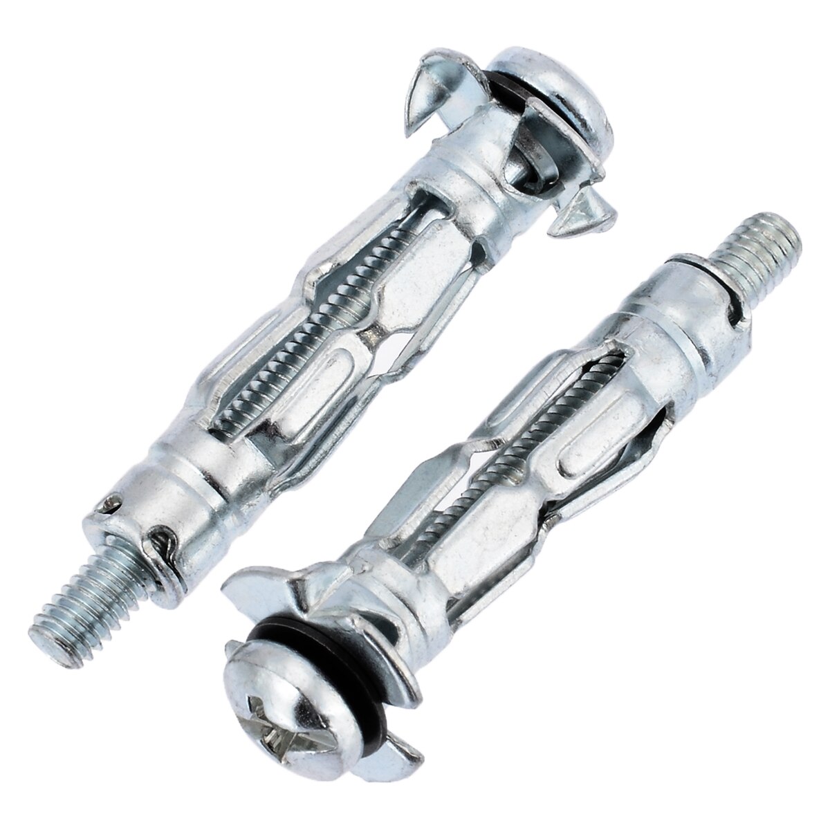10 stk metal  m4x 32 gipsplader gipsvæg hulrumsvægankre brolly plug bolte hulrum ankerbolte