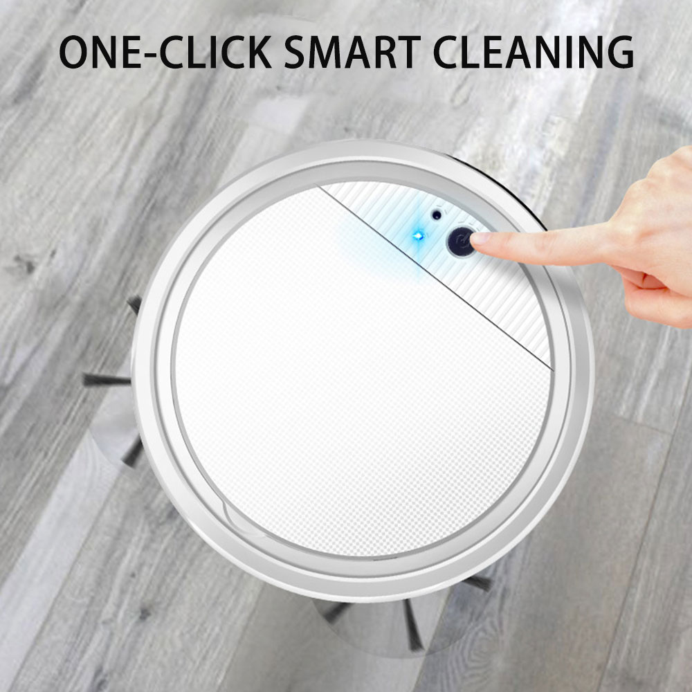 4 IN1 Smart Robot Vacuum Cleaner UV Disinfection Vacuum Cleaners Home Multifunctional Wireless Sweeping Robot Cleaner USB Charge