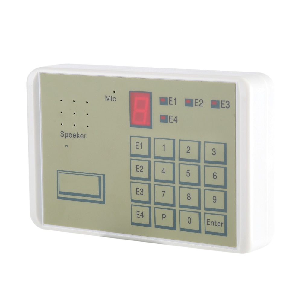 Wired Telephone Voice Auto-Dialer Burglar Security House Alarm System Microcomputer Self-Test To Prevent Failure