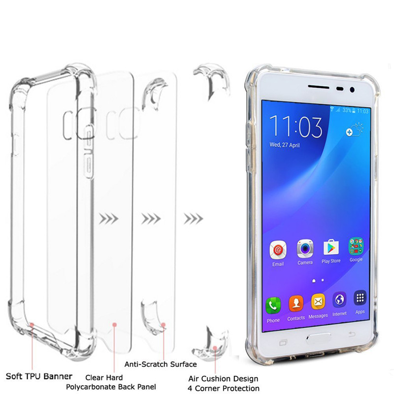 Clear Soft TPU Phone Case Voor Samsung Galaxy J330 J327 J3 J530 J520 J510 J5 J720 J710 J7 J730 A320 a3 A510 A5 A720 A7