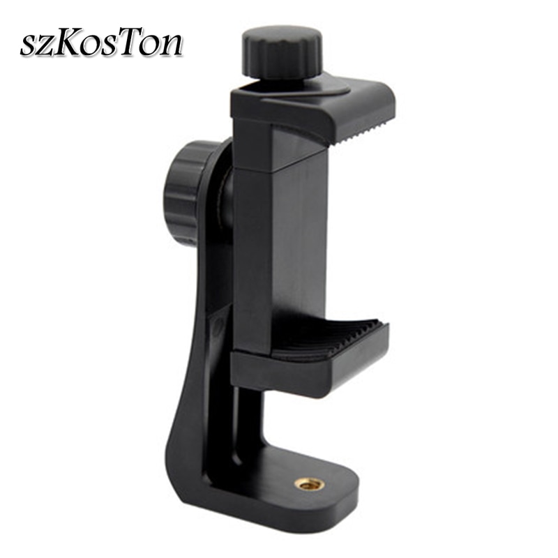 360 Graden Mobiele Telefoon Clip Compatibel Met Alle 1/4 Schroef Gsm Houder Statief Mount Desk Statief Adapter Voor Samsung Iphone