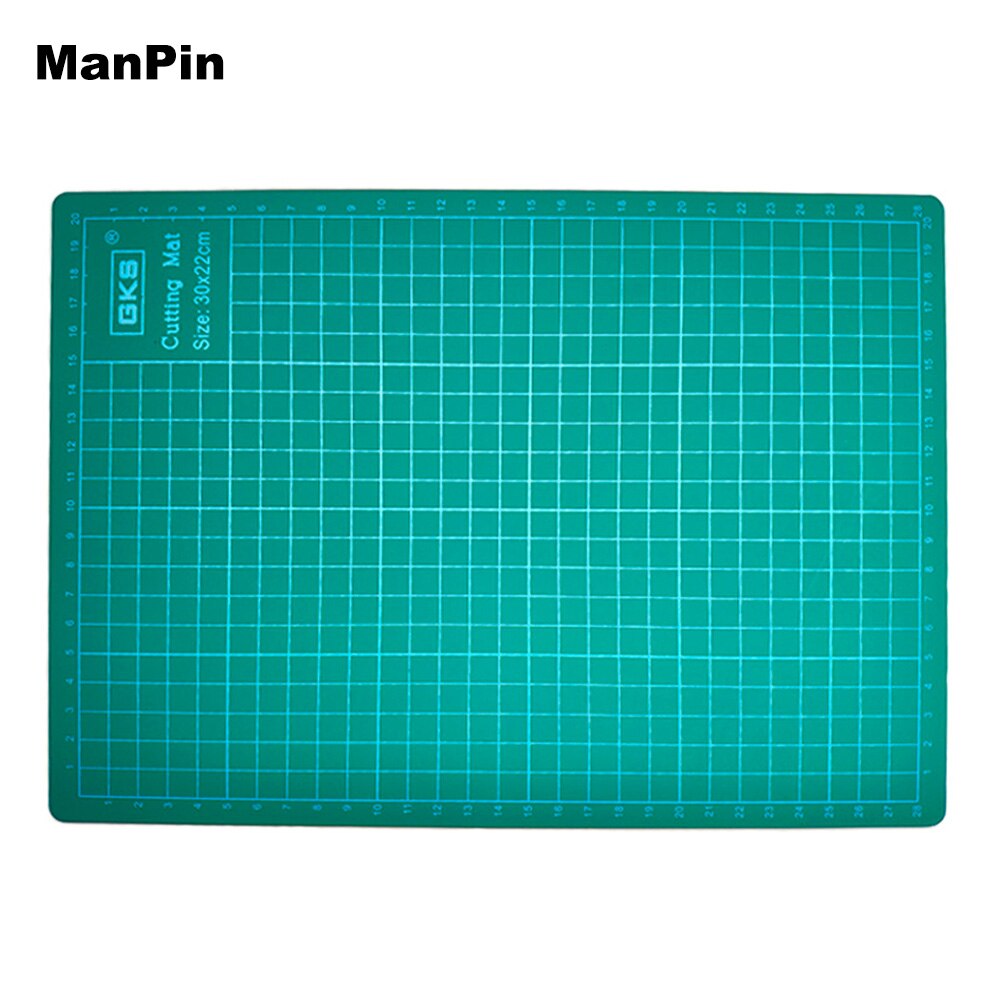 GKS A4 PVC Cutting Mat Middle layer white core Cutting Pad Patchwork Tools Manual DIY Cutting Board Double-sided LCD Repair Tool: Default Title