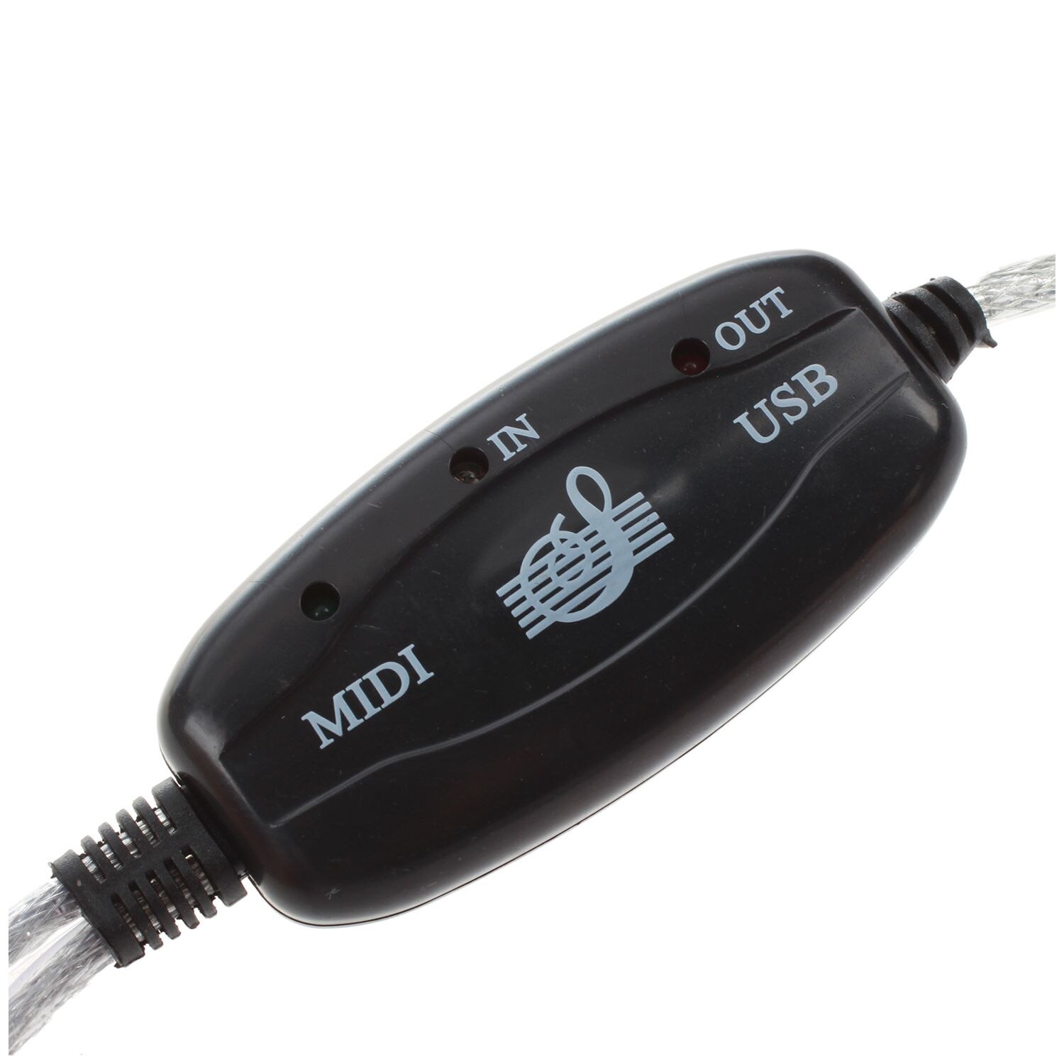 Semoic Usb In-Out Midi-Kabel Converter Pc Naar Music Keyboard Adapter Cord