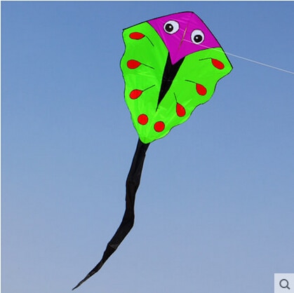 Aquilone Pesce Cartone Animato - 180x145cm - Poliestere - Con Manico e Filo - Buon Volo