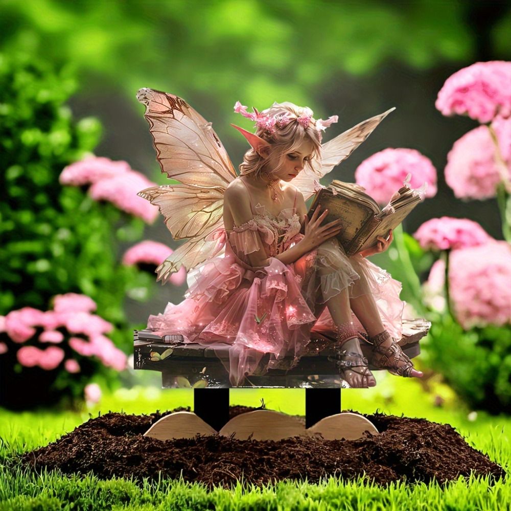 Crafts Acrylic Garden Pile Cute Artificial Garden Floor Plugs Waterproof Fairy Mini Figurine Bonsai