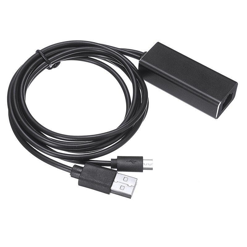 5V/1A-5V/2A Micro USB 100m Network Card High Speed 10/100Mbps Ethernet Adaptor Cable For Fire TV Stick