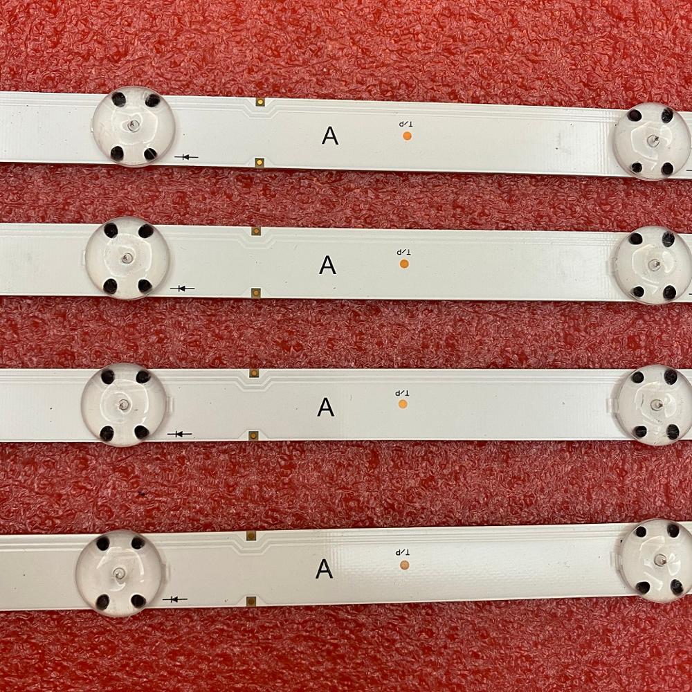 8 stk led bakgrunnsbelysningslist for  lg 49 uk 6200 pua 49 uk 6300 plb 49 uj 635v 49 uj 634v 49 uf 640t 49 uh 6100 49 uh 619v 49 lf 510v 49 uf 6409 49 uj 630v