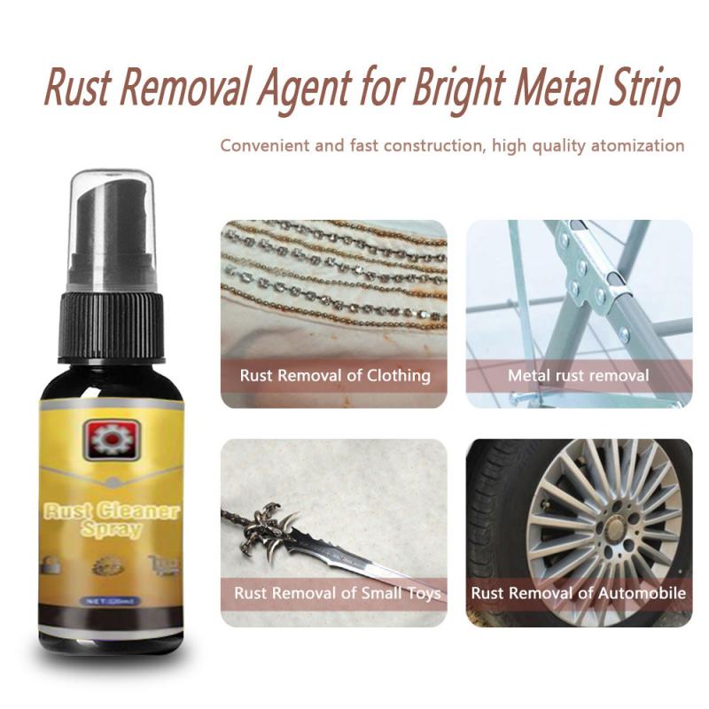 Rust Remover Spray Multi-Purpose Rust Inhibitor Car Headlight Repair Fluid Remove Refurbishment Coating Oxidation Derusting