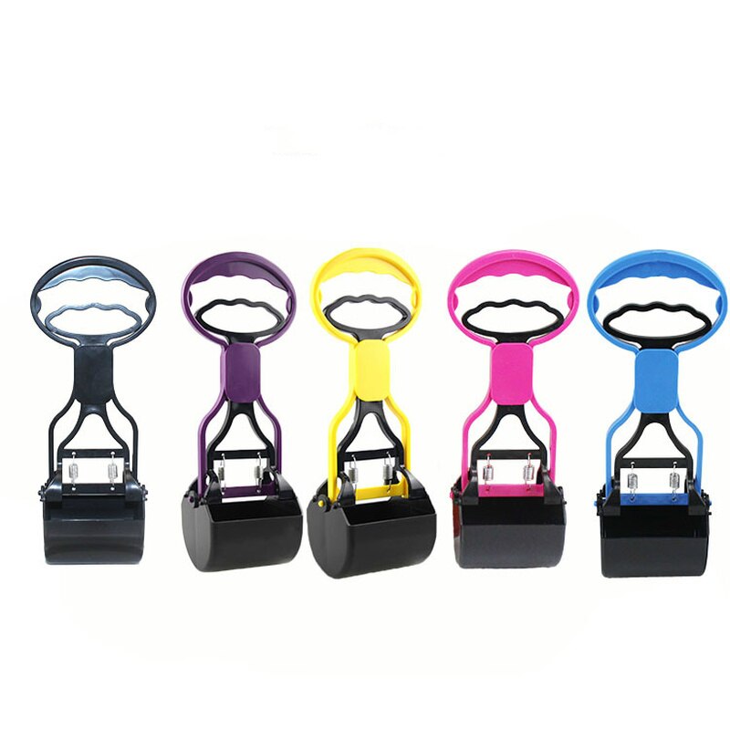 1 Pcs Puppy Handle Poop Clip Foldable Pet Dog Poop Scooper Cat Toilet Cleaning Shovel Tool Durable Pet Supplies Accessories
