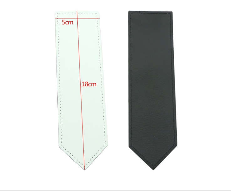 Il trasporto libero 6 pz/lotto di Sublimazione in Bianco in pelle di file stecca/Segnalibro per L'INCHIOSTRO di Sublimazione di Stampa Regali FAI DA TE