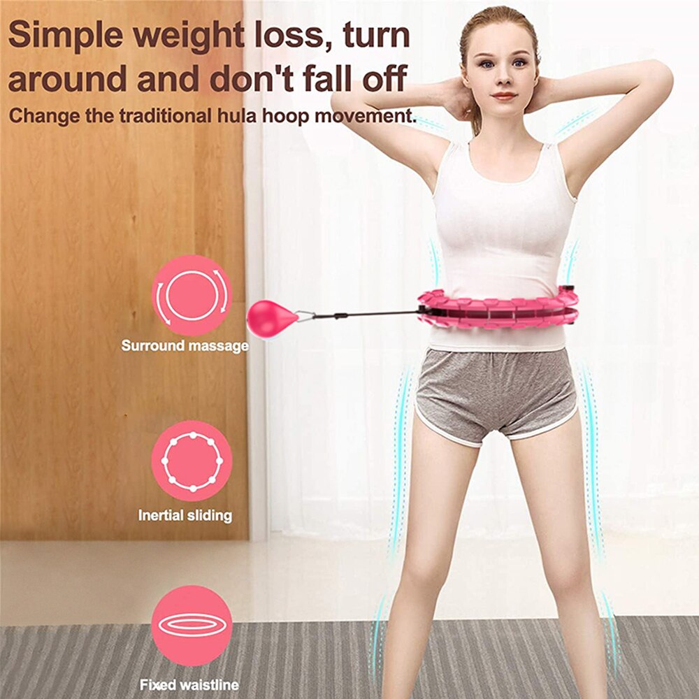 Clever Sport Reifen 24 Abnehmbare Knoten Einstellbar Fitness Intelligente Yoga Band Fitnessstudio Gewicht Verlust Hause Fitness Ausrügestochen Trainer