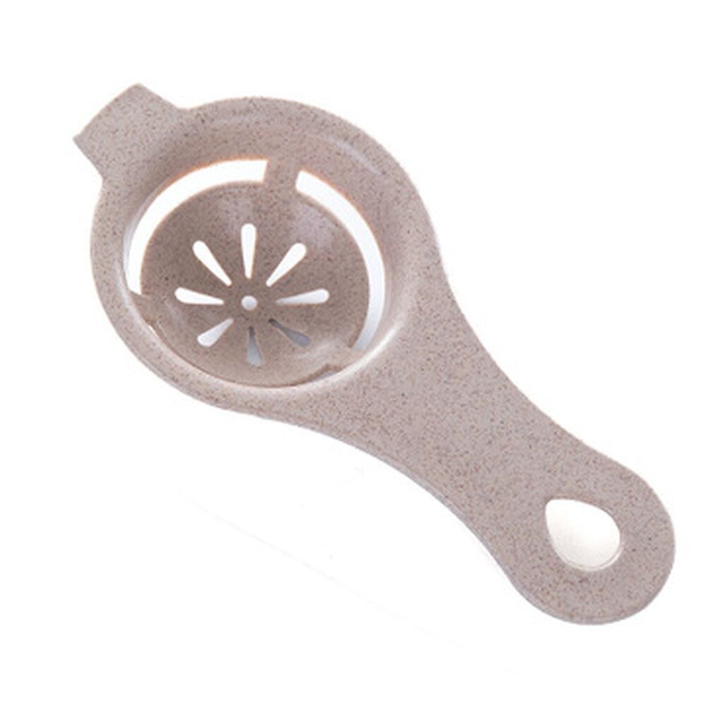 Herramientas de separador de huevos de paja para el hogar, accesorios de cocina, separador de huevos de plástico de grado alimenticio, herramientas para cocina, accesorios de cocina