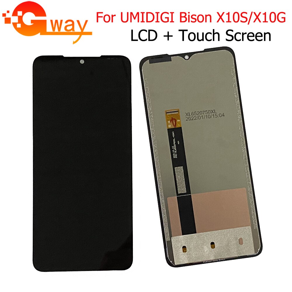 Umidigi bison lcd-display-touchscreen-digitizer-einheit für umi bison lcd, umidigi bison  x10 pro lcd, bison  x10s x10g lcd