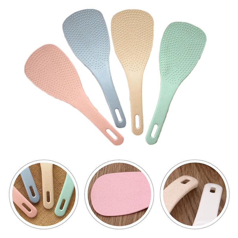 Home Rice Paddle Rice Spatula Non stick White Rice Serving Spoons Utensils Kitchen Utensil Cooking Accessories Tools