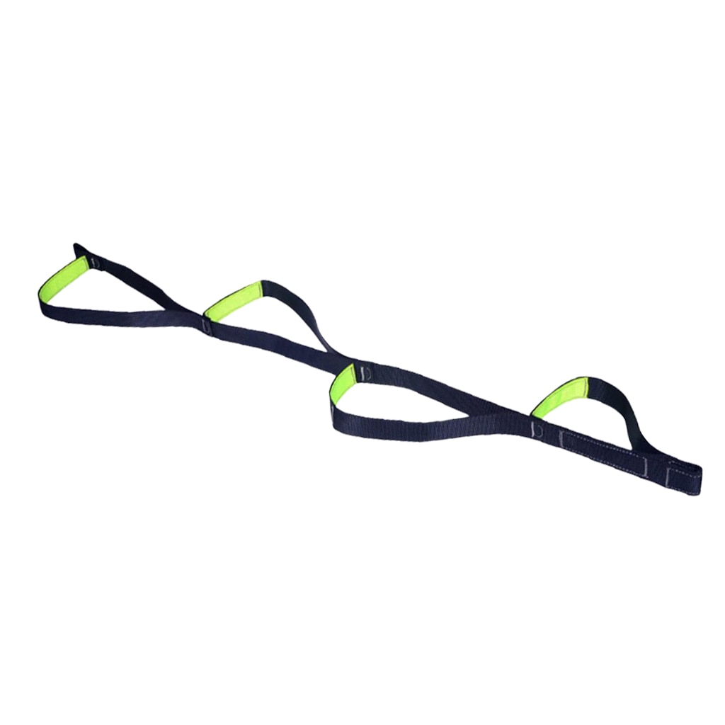 Climbing 4 Steps Rope Ladder Belt Strap Ascender Foot Riser Tool Rescue Tree