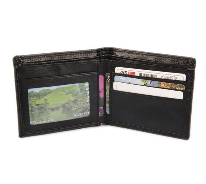 Thin Mini Wallet Men's Small Wallet Business Pu Leather Magic Wallets Coin Purse Credit Card Holder Wallets #T1P