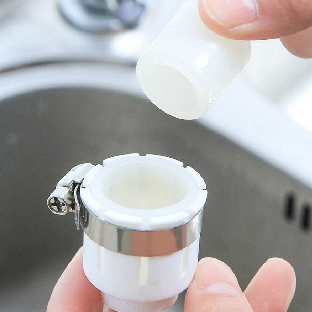 1pcs Tap Converter High Pressure Nozzle Water Tap Adapter Connection Tube Kitchen Faucet Rotatable Faucet Adapter Accessories