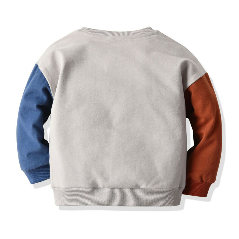 1-5Y Infant Kid Baby Meisje Jongen Sweatshirt Tops Winter Warme Trui Cartoon Auto Tops Outfits Kleding