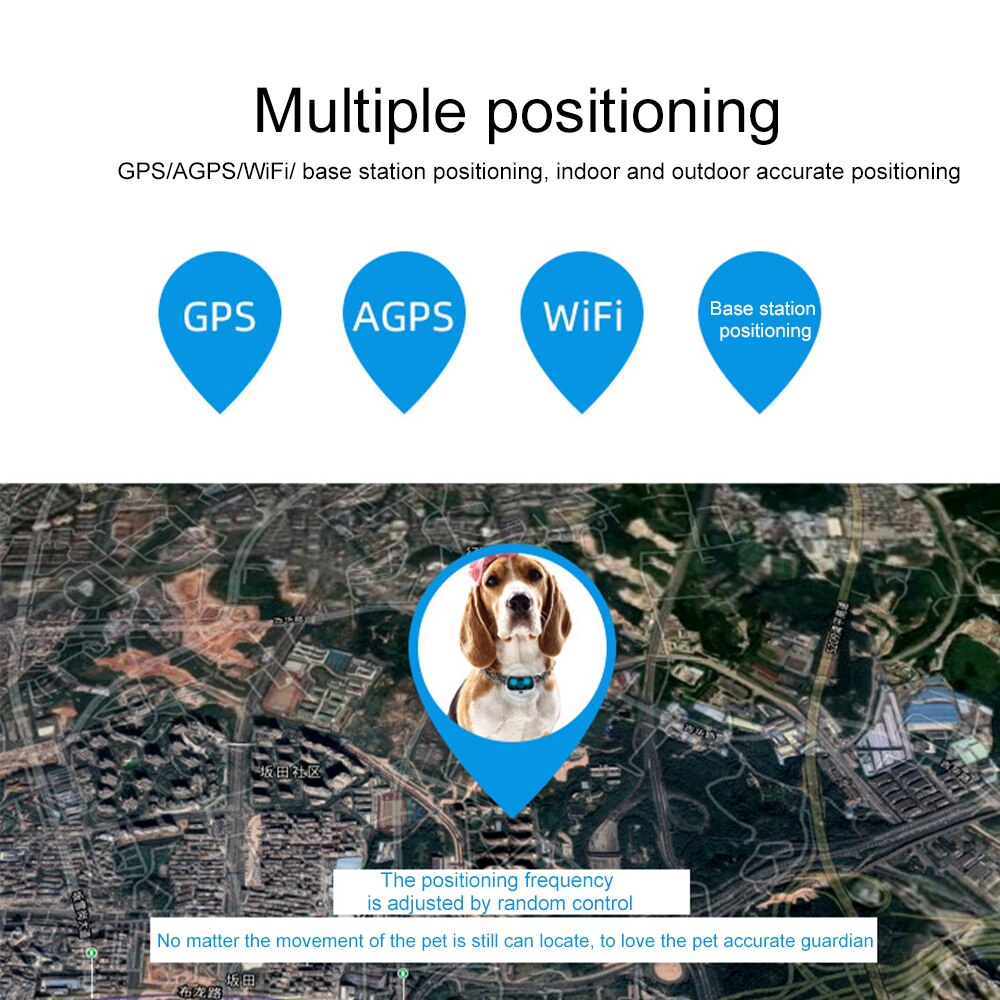 4g localizador cão posicionamento anti-perdido dispositivo impermeável mini gps pet tracker 4g lte 3g wideband com aplicativo gratuito