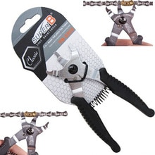 SUPER B TB-3323 bike kette magischen knopf clamp entferner und verbinden tools kette reparatur werkzeuge 2 in 1 master link zangen-dreizack