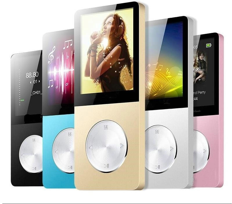 Aluminum Alloy 16gb Mp3 Player with Built-in Speaker Hifi Player Walkman Mp 4 Players Video Lossless Music Mp4 Player