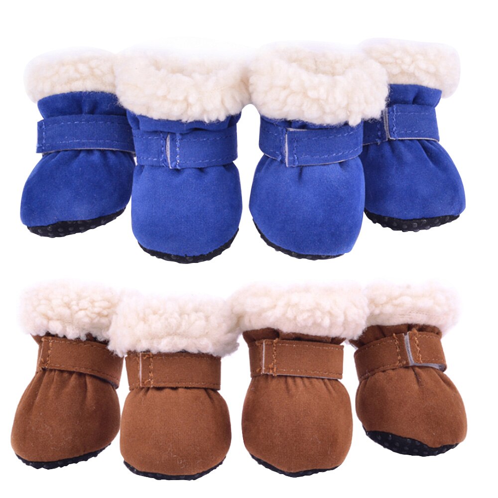 4 Stks/set Honden Winter Schoenen Regen Sneeuw Wat