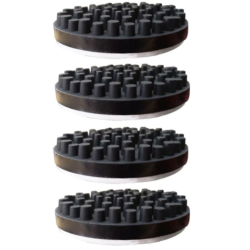 LP Record Player Isolation Feet - 4PCS - Slip Proof Silica Gel Turntable Mat: Default Title