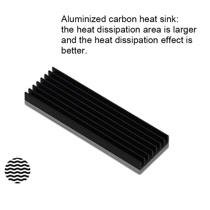 M.2SSD Hard Disk Radiator Fan Mini Mute Lightweight 3P Power Supply Port Heat Sink EM88