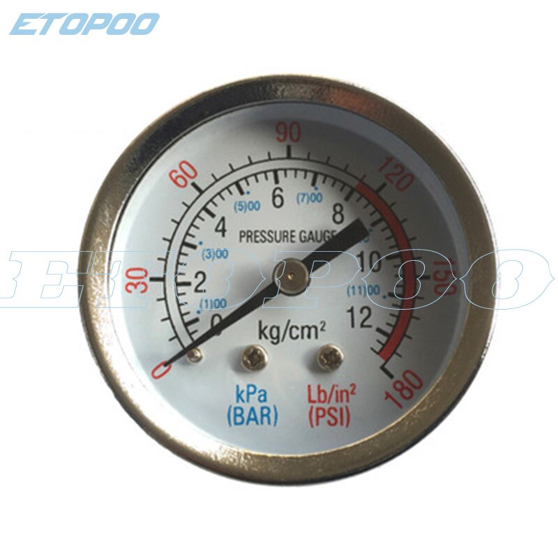 Illustration of Air Pressure Gauge On Crate