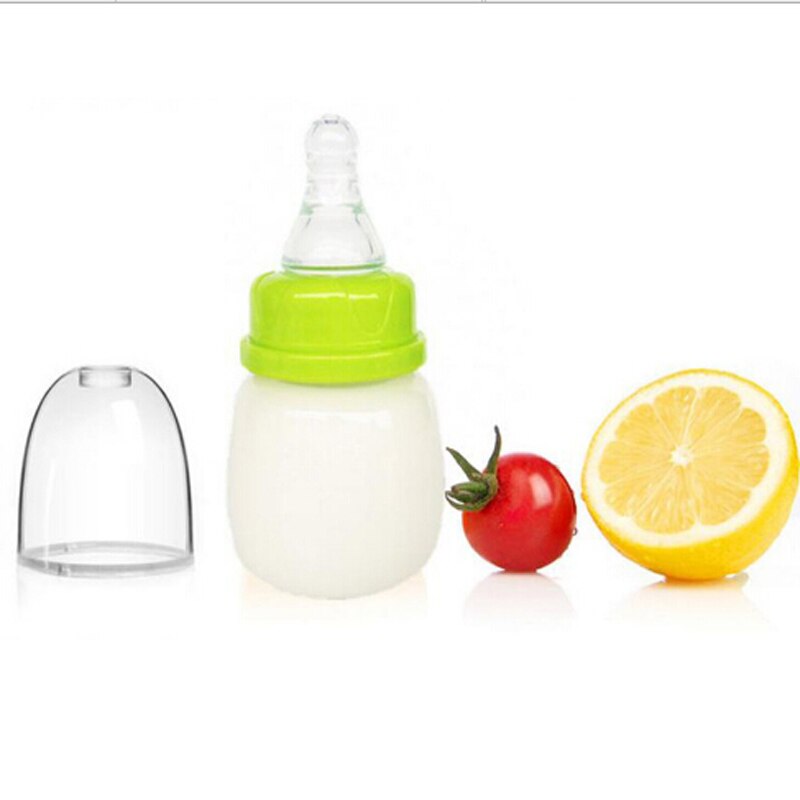 60mL Bottiglia di Latte per Neonati di Viaggio Esterna Succhi di Frutta Ecc di Cura Del bambino di Acqua Naturale casuale Acqua Solido di Alimentazione Neonato