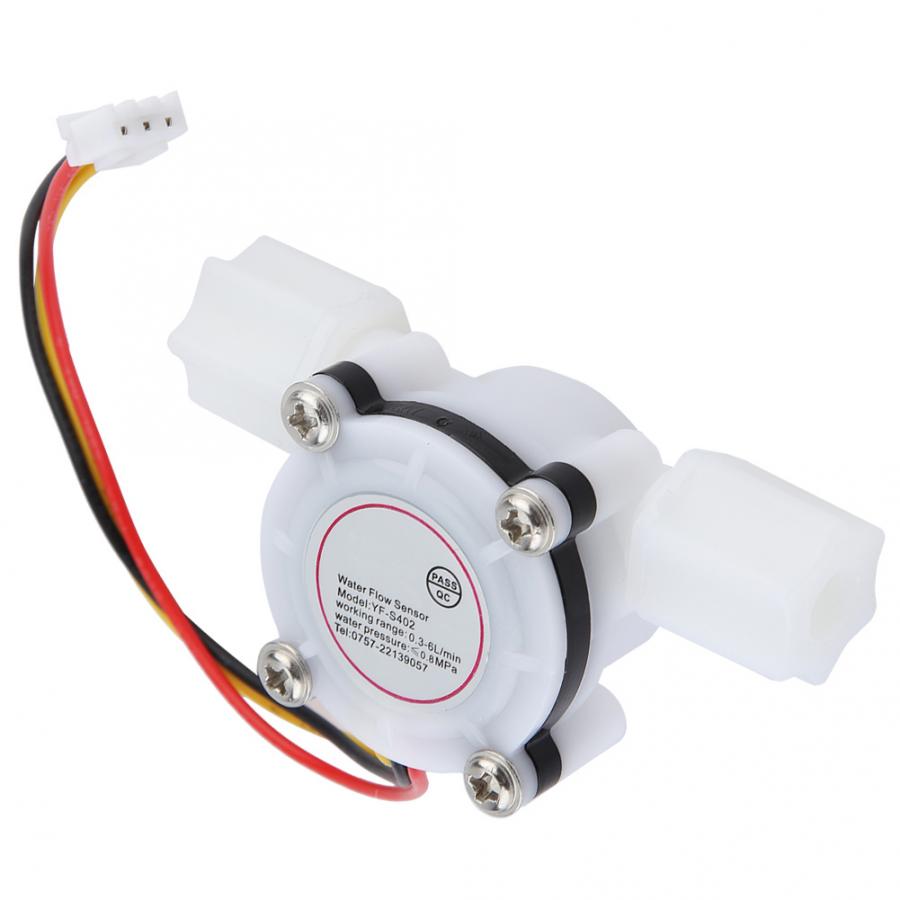 1 Pcs Float Switch Water Hall Flow Effect Sensor Control Flowmeter G1/4 For Water Cooler