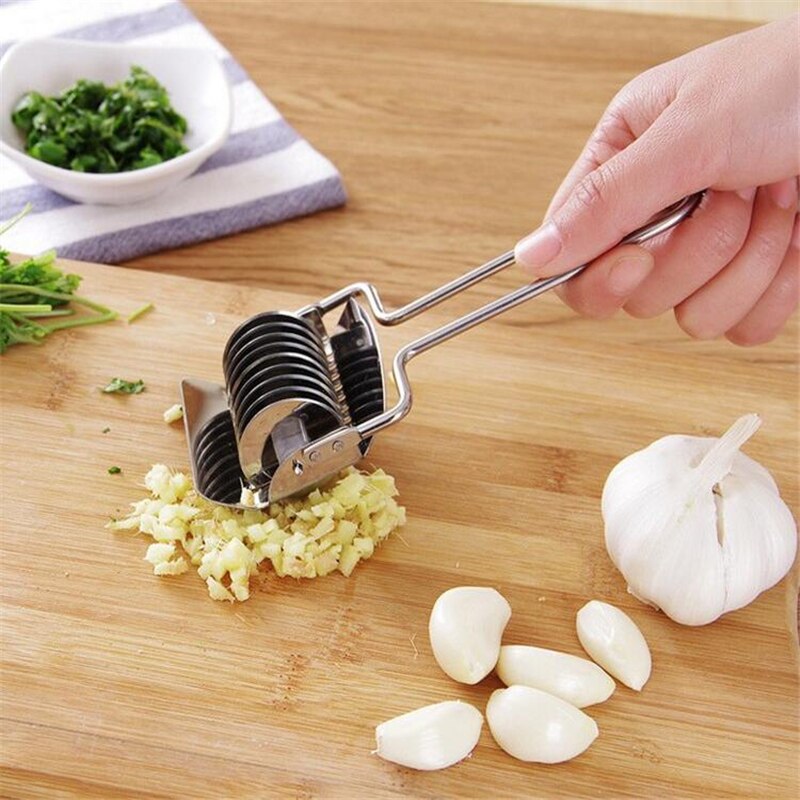 Stainless Steel Manual Pasta Non-slip Handle Cutter Pressing Machine Noodle Cut Shallot Cutter Spaetzle Pastry Tool For Kitchen