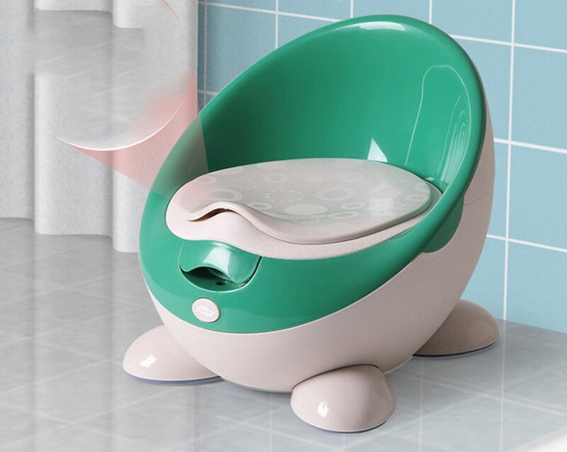 MOTOHOOD Baby Potty Toilet Training Toilet Seat Children&#39;s Kids Portable Urinal Comfortable Training Potty Toilet: green