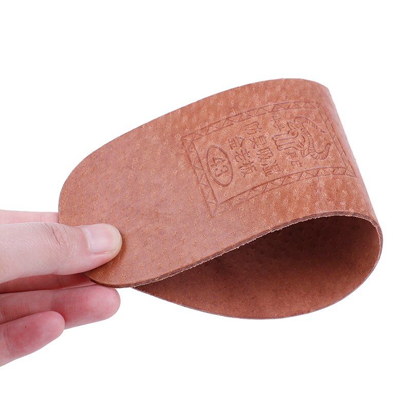 Plantillas de cuero transpirable para hombre y mujer, zapatos desodorantes ultrafinos, oferta, 36-42, 1 par Herramientas para calzado de acampada y deportes al aire libre