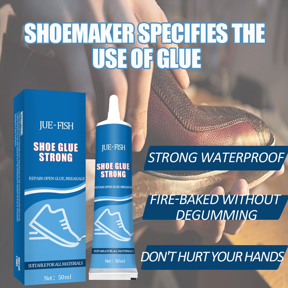 Super Lijm Multifunctionele Waterdichte Schoen Reparatie Lijm Sneakers Lederen Schoenen Lijm Lijm QJY99: Default Title